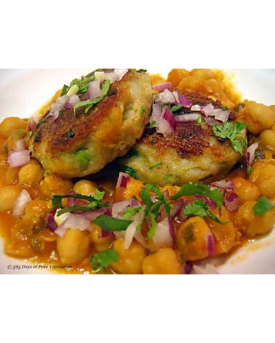 Aloo Tikki Chaat