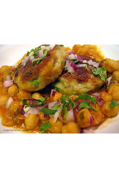 Aloo Tikki Chaat