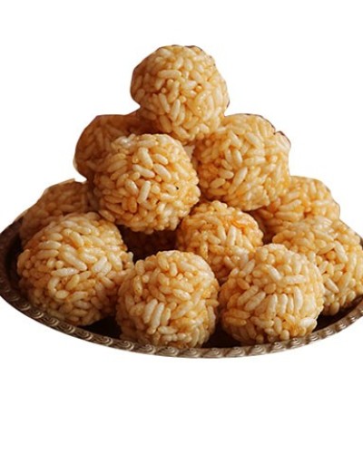 Q.TASTY MAMRA LADDU